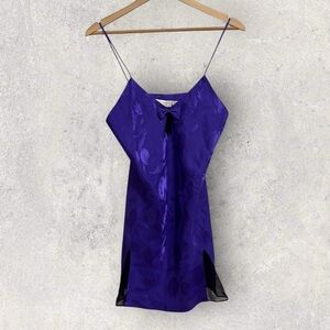 Victoria’s Secret gold label satin slip dress